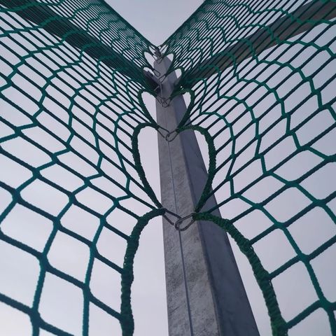 Ballfangernett - Komplette løsninger med stolper 4 meter og 5 meter