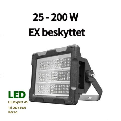 LED EX beskyttet lyskaster 50w