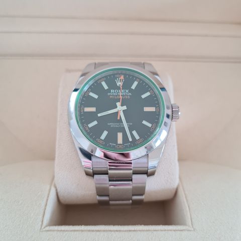 FOR SALE 138k: Rolex Milgauss Black Dial - DISCONTINUED, FULL PAPERS + RECEIPT