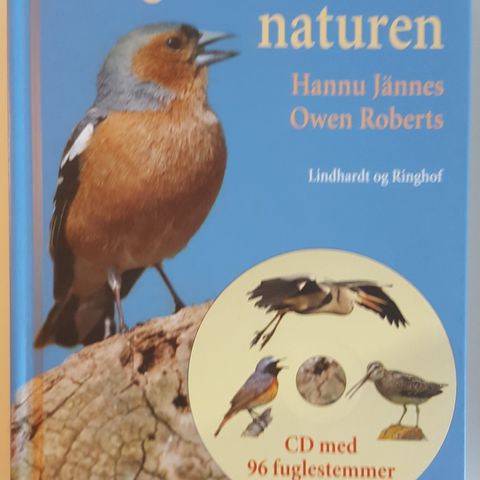 "Fuglestemmer i naturen" inkl. cd Hannu Jännes Owen Roberts . trn 100