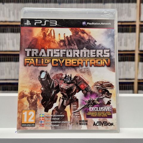 PS3 - Transformers Fall of Cybertron