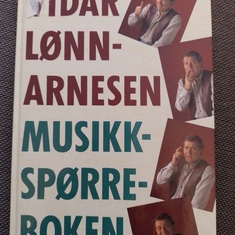 MUSIKKSPØRREBOKEN - Vidar Lønn Arnesen. BILLIGST PÅ NETT!