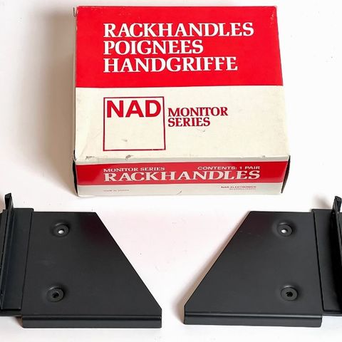 NAD "Rack Handles" ønskes kjøpt