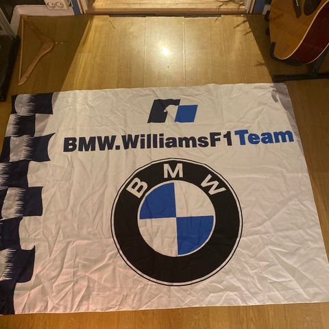 bmw williams F1 flagg
