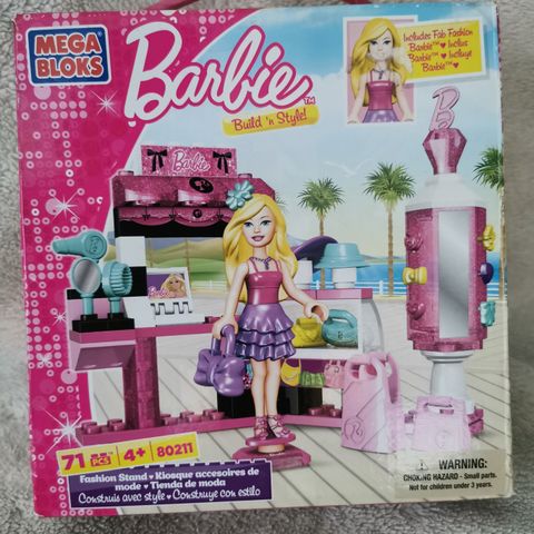 Mega Bloks - Barbie - Build 'n Style iskremvogn (80212)  4+