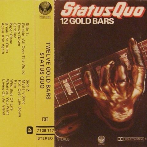 Status Quo - 12 gold bars