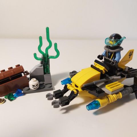 Utgått LEGO Aqua Raiders - Deep Sea Treasure Hunter (7770)