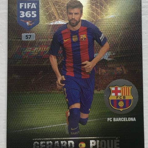 FIFA 365 - 057 - GERARD PIQUE - FAVOURITE FANS - FC Barcelona