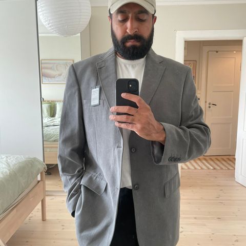 Grå blazer