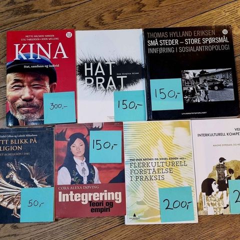 IKF (interkulturell forståelse) studie og Kina bøker