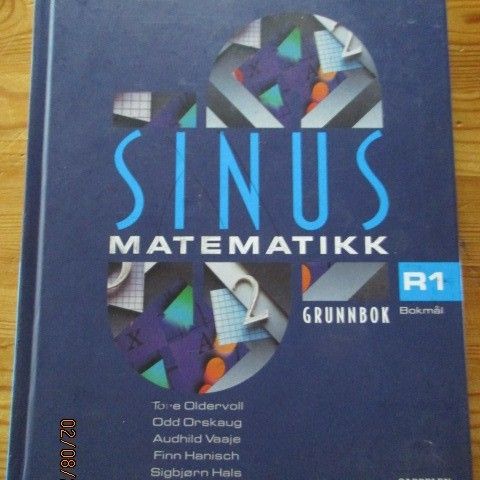 Sinus R1 - Matematikk R1 + gratis leksehjelp