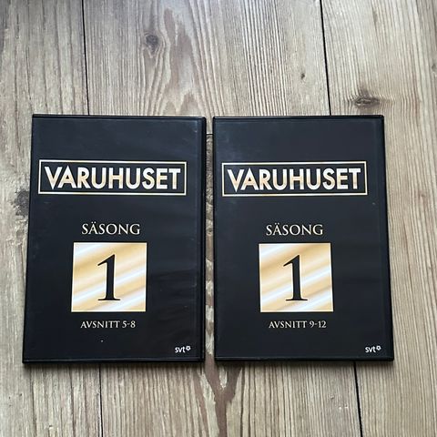 VARUHUSET (Svensk kult serie fra 1980-tallet på DVD)