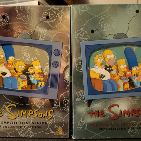 The Simpsons sesong 1, 2, 3, 4, 5, 7, 8 og 9