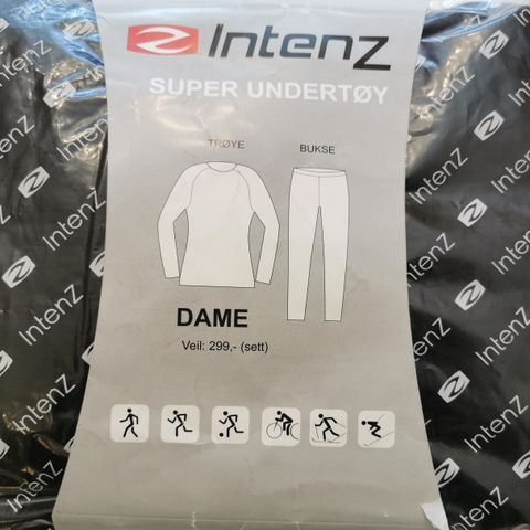 Intennz super undertøy str. 40 dame