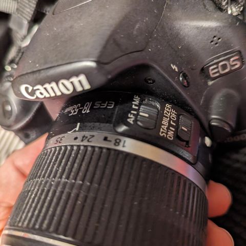 Canon EOS digital kamera.
