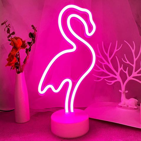 Neon Led Light Flamingo