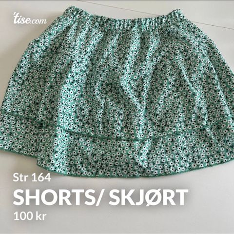 shorts/skjørt