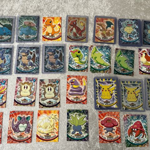 Pokemon topps series 1 and 2 - 1999