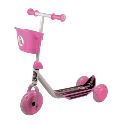 STIGA (brukt 1 gang) Mini Sparkesykkel 3W - Rosa