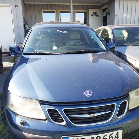 Saab 9-3 stasjonsvogn 2006 modell automat i deler