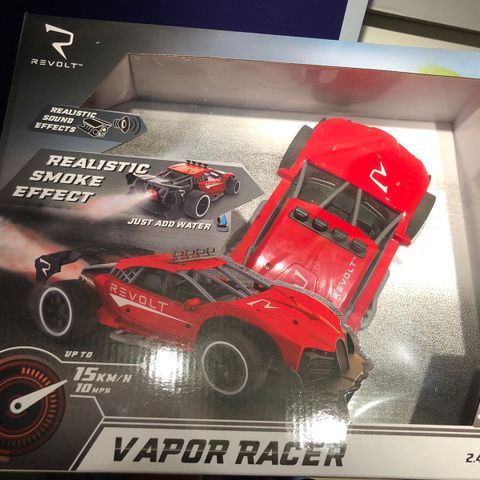 Vapor racer fjernstyrt bil som ny