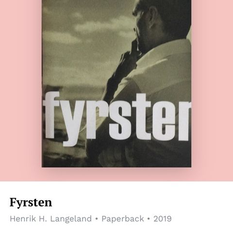 Fyrsten av Henrik Langeland