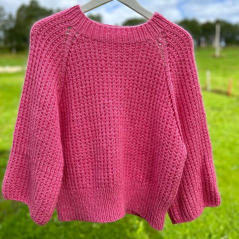 Hjemmestrikket sommergenser🌸 Harlow sweater🌸