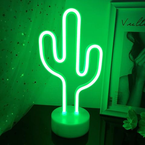 Neon Led Light Cactus