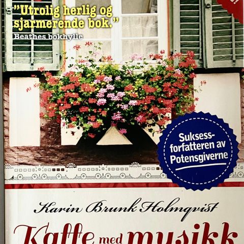 Karin Brunk Holmqvist: "Kaffe med musikk". Paperback