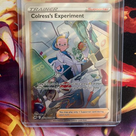 pokemon Kort Colress's Experiment - GG59/GG70 - Full Art Ultra Rare