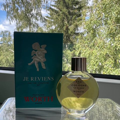 WORTH Je Reviens vintage parfyme miniatyr