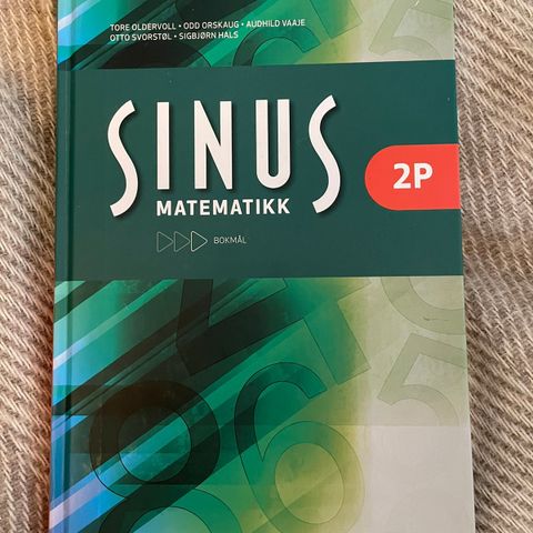 Sinus 2P mattebok