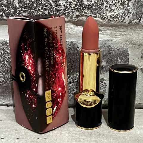 Pat McGrath Labs MatteTrance Lipstick Divine Rose 473, NY Og Ubrukt