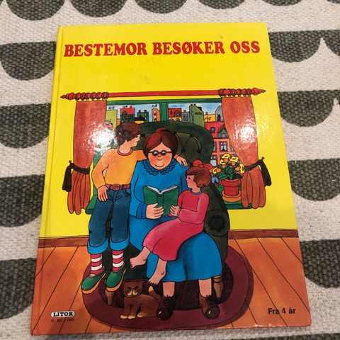 Litor Bestemor besøker oss Bok / barnebok (hentes/sendes)