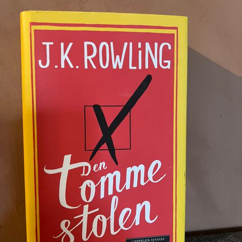 Den tomme stolen av J.K. Rowling