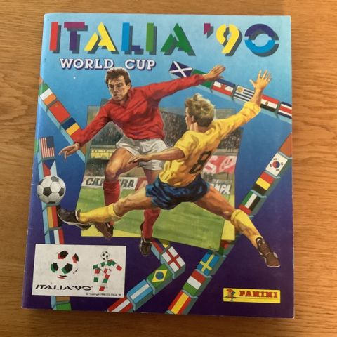 Panini - World Cup Italia 90 - Fullstendig album