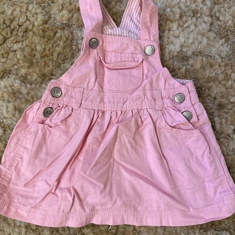 Som ny! Søt rosa kjole fra Zara Baby str 3-6mnd/68cm - 65kr