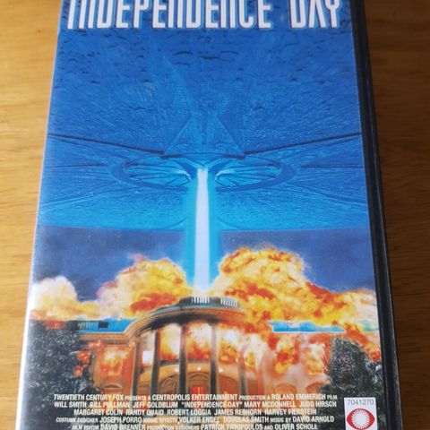 Independence day Vhs