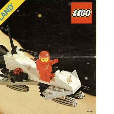 Vintage Lego Classic Space 6842 m/manual