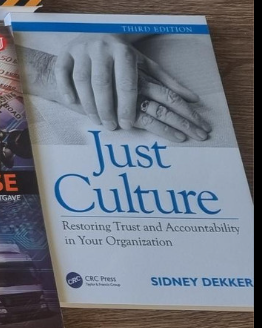 Just Culture: Restoring Trust and Accountability in Your Organization