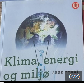 Klima, energi og miljø, Arne Myhre,2015