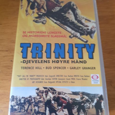 Trinity med Bud Spencer og Terence Hill Vhs