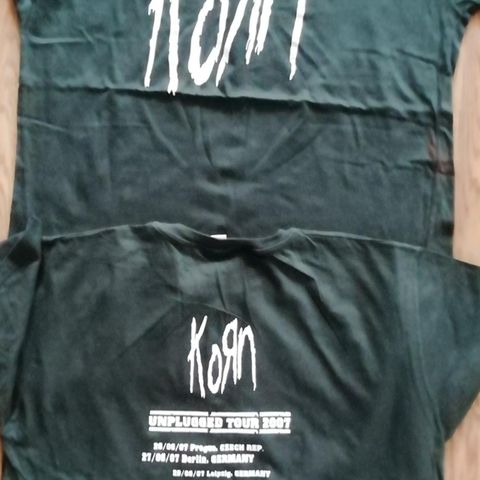 KORN t-skjorte S L XL