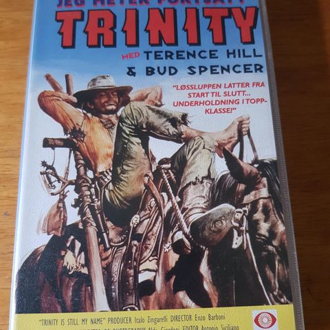 Jeg hater fortsatt Trinity med Bud Spencer og Terence Hill Vhs