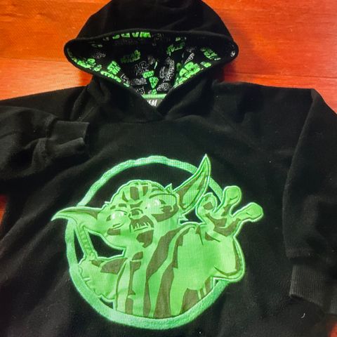 Star Wars fleece hettegenser str. 98-104