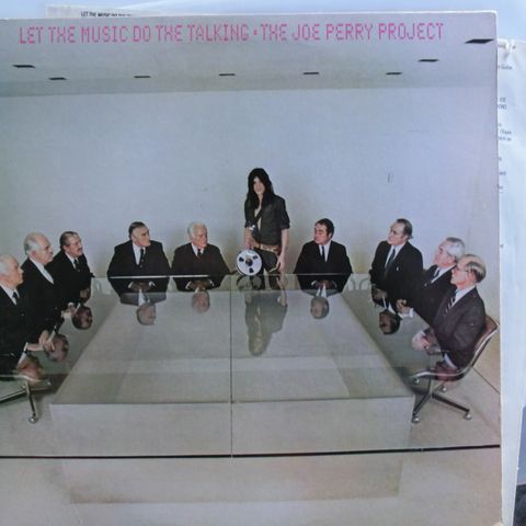 The Joe Perry Project - Let the music do the talking (m/text inner)