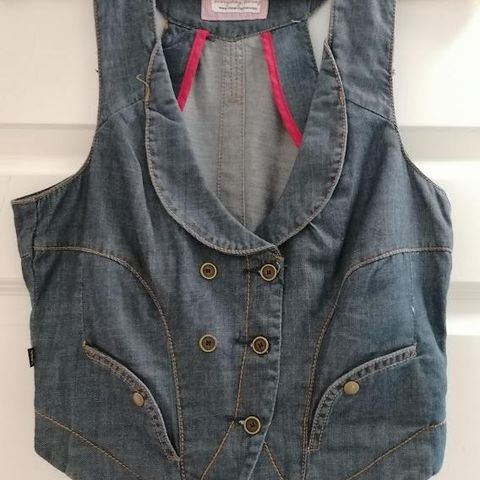 In Town Denim Vest