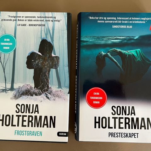 Krimbøker av Sonja Holterman