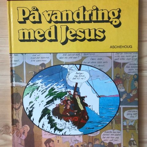 Tegneserie hardcover - PÅ vandring med Jesus fra 1979