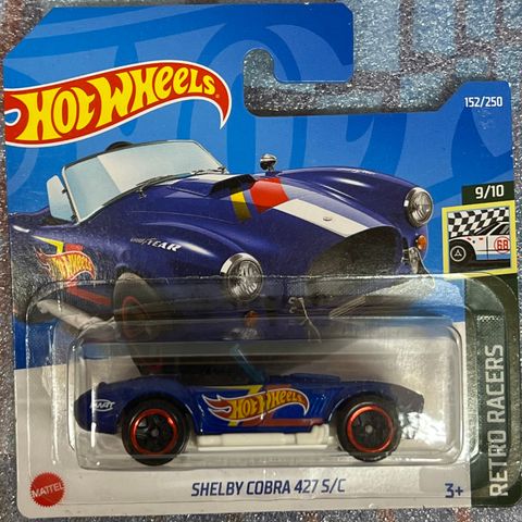 Hot Wheels Shelby Cobra 427 S/C ( Retro Racers ) HCV65